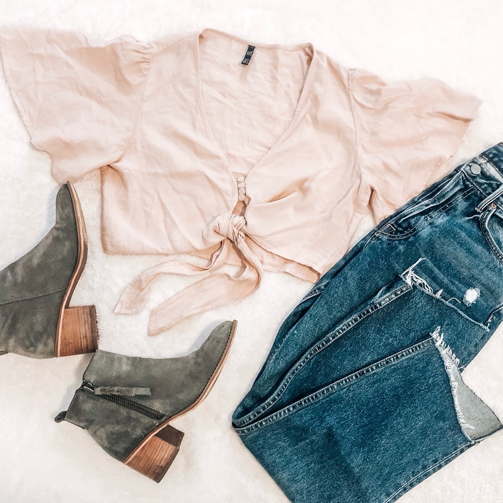ZARA LINEN TOP